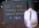 6. MILK PRODUCED WITH ARTIFICIAL HORMONES image