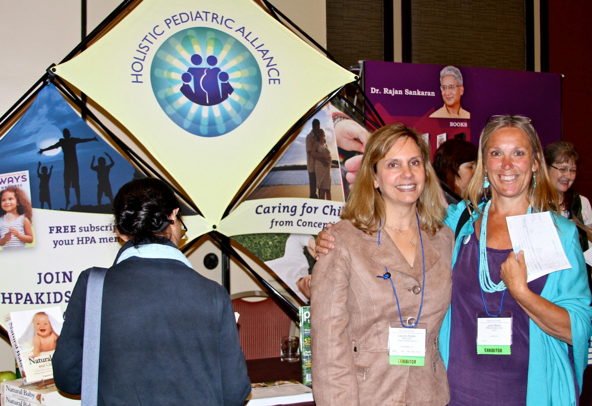 Lauren Feder, MD, HPA president at the National Center for Homeopathy conference, 2012.