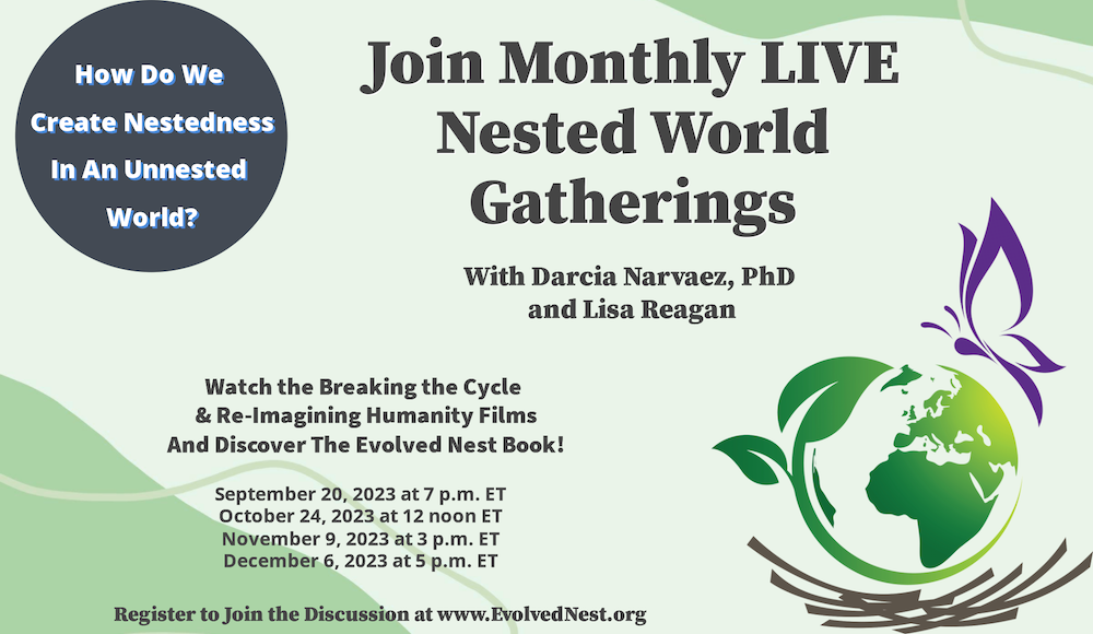 Nested World Discussions Graphic Green