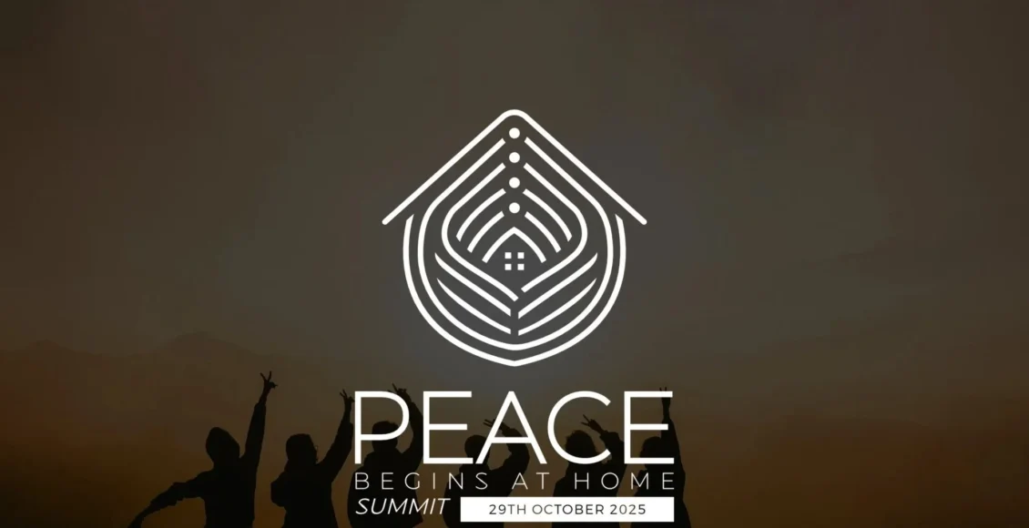 Peace Begins at Home Summit Graphic